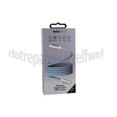 Foto van Musthavz USB Kabel Blauw, 100 cm, Magnetisch USB-C naar USB-C 