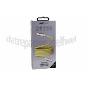 Foto van Musthavz USB Kabel Geel, 100 cm, Magnetisch USB-C naar USB-C 