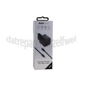 Foto van Musthavz USB Oplader 30W, zwart USB-C, Universeel gebruik 