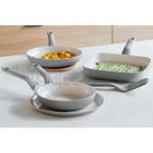 Foto van BergHOFF Set Braadpannenset, Antikleef, Balance, 4-delig met spatel Inductie, Halogeen, Vitrokeramisch, Gas 