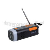 Foto van Marmitek Radio RESQ200 Noodradio Opwindbaar, Batterij 4500mAh Lithium-Ion, Solar 