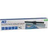 Foto van ACT Verlichting Laptop Ledlamp Clip-on Dimbaar, Voeding via USB 