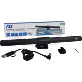 Foto van ACT Verlichting Laptop Ledlamp Clip-on Dimbaar, Voeding via USB 