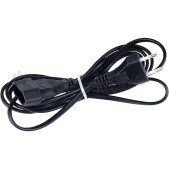 Foto van Snoer Perilex 5x1,5mm2 Zwart 1,5M 5 Aderig snoer met gegoten stekker 