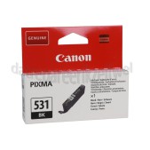 Foto van Canon Inktcartridge CLI 531 Zwart, 8,2ml Pixma TS8552, TS8750, TS8551, TS8751, TS8550 