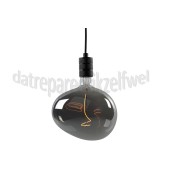 Foto van Calex Ledlamp LED XXL Cobble Titanium E27 4W 50Lm 1800K Dimbaar 