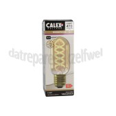 Foto van Calex Ledlamp Tube T45 Goud Flex Filament E27 5,5W 470 Lumen 2100K 