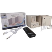 Foto van Calex Lamp Falerna Oplaadbare Wandlamp, 2 Pack, Zand Motion Sensor, IP44, 150 Lumen, 2700K, 2W 
