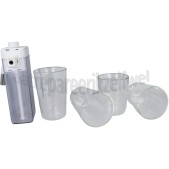 Foto van DeLonghi Set Lattecrema Cool Upgrade Set EXAM440.55.W, ECAM630.55.SSM 