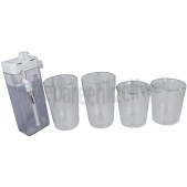 Foto van DeLonghi Set Lattecrema Cool Upgrade Set EXAM440.55.W, ECAM630.55.SSM 