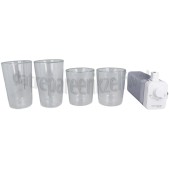 Foto van DeLonghi Set Lattecrema Cool Upgrade Set EXAM440.55.W, ECAM630.55.SSM 