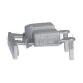 Foto van Whirlpool Knop Drukknopset Zilver, rechts NTDLR60226, WTL56312 