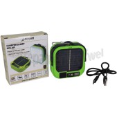 Foto van Benson Campinglamp Solar, met Powerbank IPX4, Opladen via Solar of USB-C 