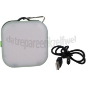 Foto van Benson Campinglamp Solar, met Powerbank IPX4, Opladen via Solar of USB-C 