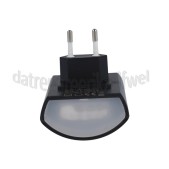 Foto van Calex Lamp Nachtlampje, Zwart Bewegingssensor, 1W, 25 Lumen, 2700K 