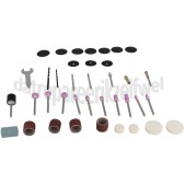 Foto van Benson Multitool Multislijper 135W 230V, 6 Snelheden, Inclusief 41 Accessoires 