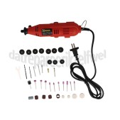 Foto van Benson Multitool Multislijper 135W 230V, 6 Snelheden, Inclusief 41 Accessoires 