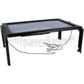 Foto van Benson Vergrootglas Leesloep A4 LED Verlichting 3x Vergroting, 4 LED Lampen 