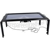 Foto van Benson Vergrootglas Leesloep A4 LED Verlichting 3x Vergroting, 4 LED Lampen 