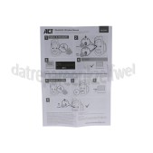 Foto van ACT Muis Draadloze Multi-Connect muis 4800 DPI, USB-A ontvanger, 2x Bluetooth 