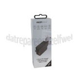 Foto van Musthavz Oplader PD Oplader met 2 Poorten, Inklapbare Kabel, Zwart USB-C kabel, 65W, Fast Charging 