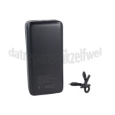 Foto van Musthavz Powerbank zwart, 20W 20.000 mAh 