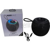 Foto van Musthavz Speaker Groove Wireless Speaker 5W, IPX4, USB-C, RGB 