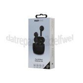 Foto van Musthavz Oordopjes True Wireless Earphone Lite, Zwart Bluetooth versie 5.3, 5 uur Batterijduur 