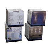 Foto van Calex Lamp Volterra Outdoor Wandlamp Wit Motion Sensor, IP44, 170 Lumen, 3000K, 1,5W 