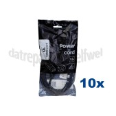 Foto van Netvoedingskabel Voedingskabel C13, 230V, 1.8 Meter, 3x0.75mm2 