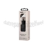 Foto van Musthavz Oplader Nano Smart USB-C PD-Oplader, Zwart 65W 
