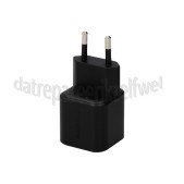 Foto van Musthavz Oplader Nano Smart USB-C PD-Oplader, Zwart 30W 