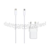 Foto van Musthavz Oplader Nano USB-C - Lightning, Wit 20W 