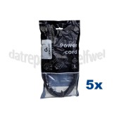 Foto van Netvoedingskabel Voedingskabel C5, 230V, 10 Amp 3 Meter, 3x0.75mm2 