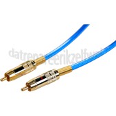 Foto van Oehlbach Tulp Kabel Performanche Digitale Audio Cinch Kabel NF113 DI Vergulde connectoren, 1 Meter 