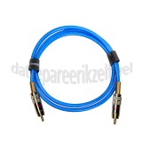 Foto van Oehlbach Tulp Kabel Performanche Digitale Audio Cinch Kabel NF113 DI Vergulde connectoren, 1 Meter 