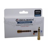 Foto van Oehlbach Jack Adapter i Jack Adapter 3,5mm Female naar 6,3mm Male Verguld 