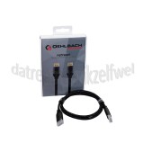 Foto van Oehlbach Displayport Kabel Refresh! DisplayPort 2.1 Kabel 1 Meter Bandbreedte tot 80 Gbps 