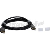 Foto van Oehlbach Displayport Kabel Refresh! DisplayPort 2.1 Kabel 2 Meter Bandbreedte tot 80 Gbps 