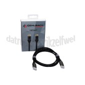 Foto van Oehlbach Displayport Kabel Refresh! DisplayPort 2.1 Kabel 2 Meter Bandbreedte tot 80 Gbps 
