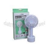 Foto van Benson Ventilator Hand Oplaadbaar, Wit 