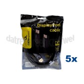 Foto van Displayport Kabel Displayport - Displayport 1,8 Meter Digitaal beeld- en audio-overdracht, 4K/UHD 