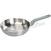 Foto van BergHOFF Pan Braadpan 20cm SS18/10 Moonmist Inductie, Halogeen, Vitrokeramisch, Gas 