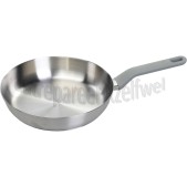 Foto van BergHOFF Pan Braadpan 24cm SS18/10 Moonmist Inductie, Halogeen, Vitrokeramisch, Gas 