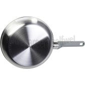 Foto van BergHOFF Pan Braadpan 24cm SS18/10 Moonmist Inductie, Halogeen, Vitrokeramisch, Gas 