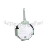 Foto van BergHOFF Pan Braadpan antikleef 24 cm SS18/10 Moonmist Inductie, Halogeen, Vitrokeramisch, Gas 