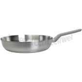 Foto van BergHOFF Pan Braadpan antikleef 24 cm SS18/10 Moonmist Inductie, Halogeen, Vitrokeramisch, Gas 