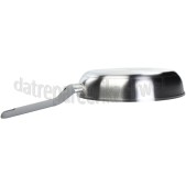 Foto van BergHOFF Pan Braadpan antikleef 24 cm SS18/10 Moonmist Inductie, Halogeen, Vitrokeramisch, Gas 