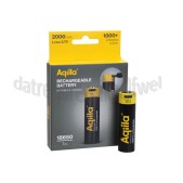 Foto van Aqiila Batterij Rechargeable USB-C, 18650 2000mAh 