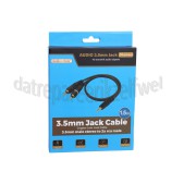 Foto van Golden Note Jack - Tulp Kabel Jack 3.5mm Stereo Male - 2x Tulp RCA Male 1.5 Meter 